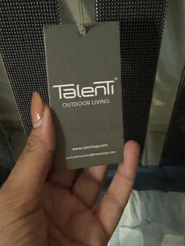 Talenti (Italian brand) outdoor Chair (2 pieces) with cushion (free)
