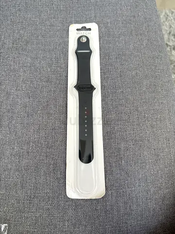 Apple Watch Black silicone watch strap / replacement band - new in packaging