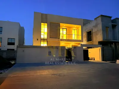فيلا فاخرة للبيع في منطقة الياسمين عجمان شاملة رسوم التسجيل والكهرباء والمياه تملك حر لجميع الجنسيات