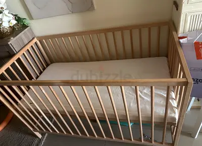 Wooden Baby Crib / Cot in Good Used Condition
