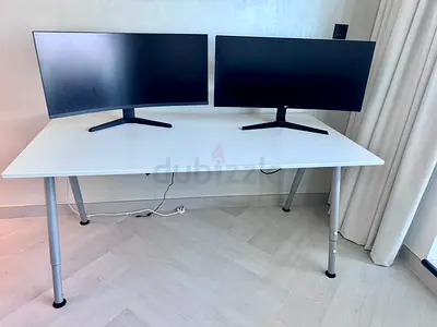 Desk Office and Gaming white