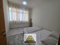 Two bedrooms and a living room, unfurnished, spacious with a balcony, in the Al-Amirah area, next to