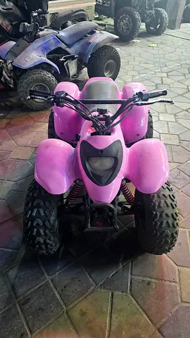 Used pink quad ATV / kids four-wheeler - runs, needs minor work
