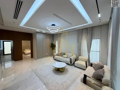 Own a fully furnished villa with a European design, 5 master bedrooms, super deluxe finishing, at a price including registration and ownership fees. P