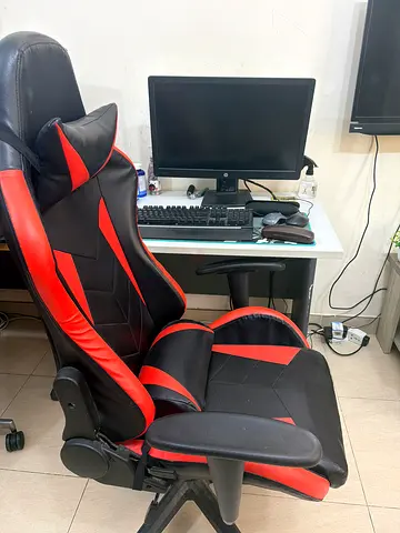 Red and Black Ergonomic Gaming Chair