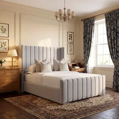 Brand New Luxury Fully Customizable Bedframe - King Size - Hydraulic Storage Can be installed