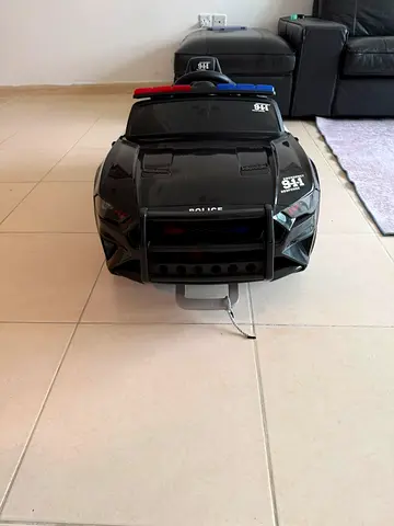 12V Battery Powered Police Ride-On Car for Kids with Remote Control