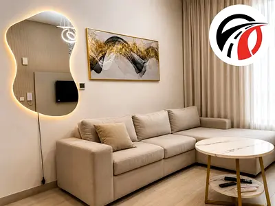 Furnished 1BHK Apartment | Premium Amenities | Pool & Garden View