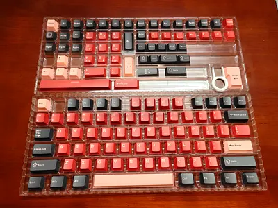 Hexgears Spade Q PBT Double-Shot Keycaps – Cherry Profile – Full Set