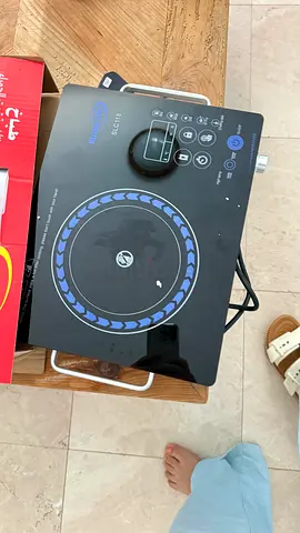 Single-Burner Electric Induction Cooktop - Used, Good Working Condition new never used