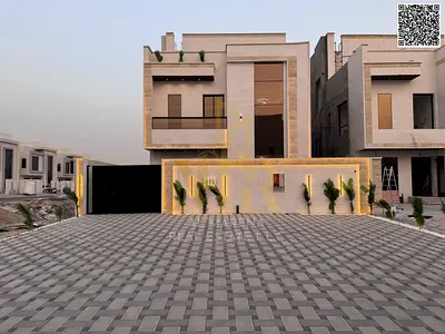 فيلا للبيع في الزاهية مسبح خاص بتصميم فاخر ومساحة مميزة شامل رسوم التسجيل