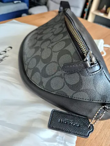 Coach Signature Belt Bag / Waist Bag - Black