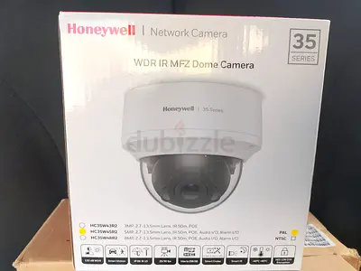 Honeywell 35 Series WDR IR MFZ Dome Network Camera - Sealed Box