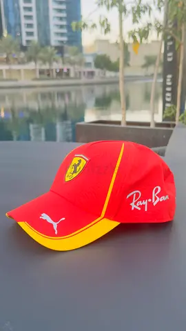 Red and Yellow official Ferrari Cap - Unisex, Excellent Condition