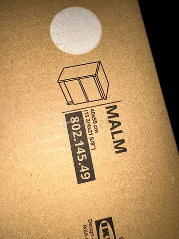 IKEA MALM 1 x Chest of 2 Drawers