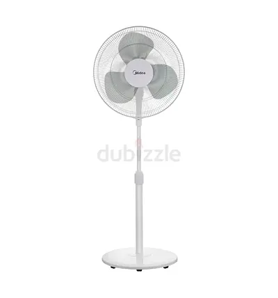 Midea Standing Pedestal Fan Like New