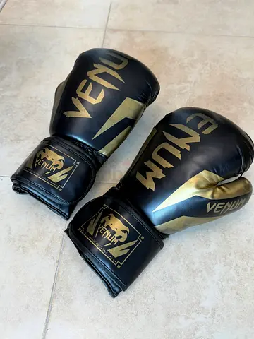 Venum Boxing Gloves - Black/Gold