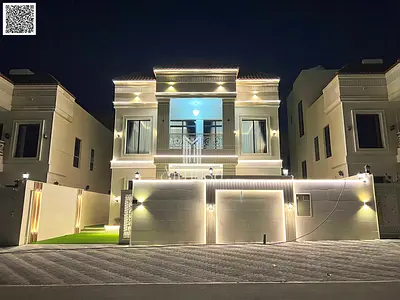Fully Furnished Luxury Villa for Sale in Al Helio 1, Ajman – Registration & Ownership Fees, Central AC, and Furniture Included