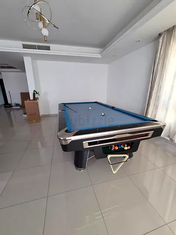 7ft Blue Felt Pool / Billiards Table - Good Condition