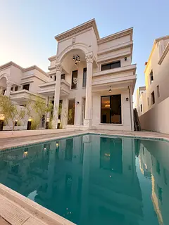 Townhouse for annual rent, first occupancy, 5 bedrooms, Al Haliyo 2 - Ajman