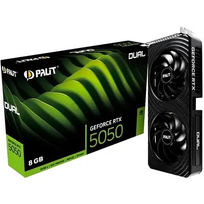 Palit GeForce RTX 5050 Dual 8GB GPU - Brand New