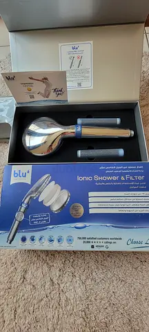 Blu Shower Head Set