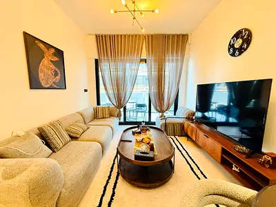 Fully Furnished// Huge Size 1-bhk Just 65k Rent with 2 Washrooms