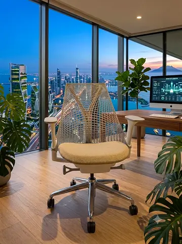 Herman Miller Sayl Office Chair With Adjustable Arms and Lumber Support