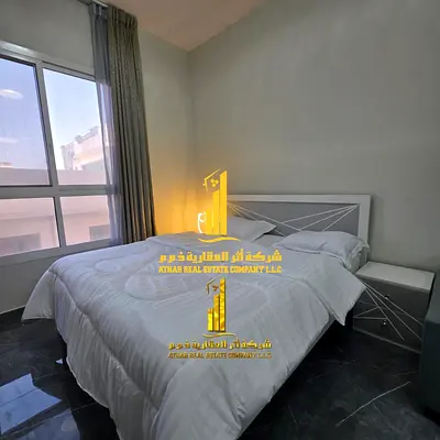 للإيجار الشهري بعجمان – استوديو فاخر مع مطبخ منفصل بالكامل بمساحات واسعه وتصميم مميز مفروش بالكامل فرش راقي بمطبخ مجهز بالكامل بأحدث الأجهزه