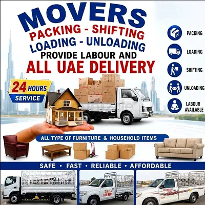 Arabian Crown falcon City Movers | 1 Ton 3 Ton Pickup Truck Available