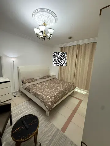 Luxury Studio Apartment for Monthly Rent in Excellent Condition in Jebas Towers on Ajman Corniche