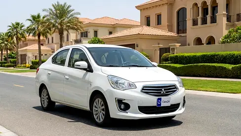 AED 282/m | 0 DP | Free 3 Months Warranty | Service History | 30D Return | MITSUBISHI ATTRAGE 2019