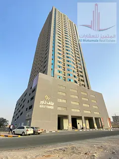For Annual Rent - Two-Bedroom Apartment in Golf Tower - Ajman