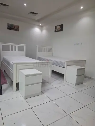 2 IKEA beds with mattress and drawers