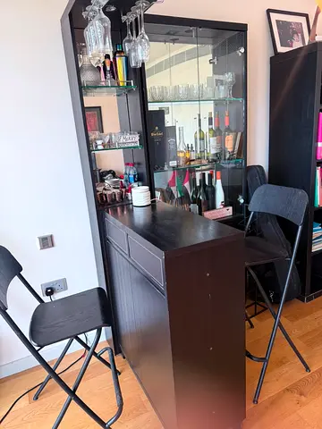 Bar with chairs