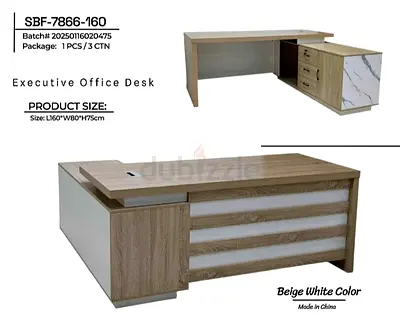 Brand new L shape Wooden Table Available