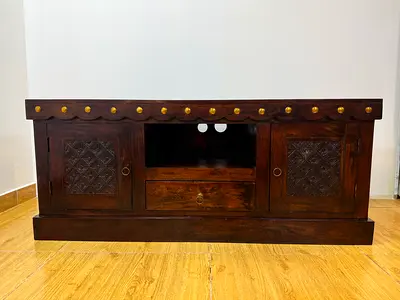 Marina Home Solid Wood Tv Table
