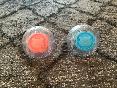 2 hamster running ball