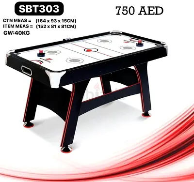 Air Hockey Table Game SBT303 - Used, Good Condition - 152x81x81cm