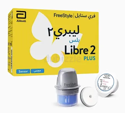 FreeStyle Libre 2 Plus, Continuous Glucose Monitoring, Smart Sensor - CGM Diabetes Blood Monitoring