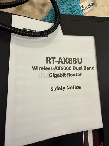 ASUS RT-AX88U AX6000 WiFi 6 Gaming Router | Dual Band | Gigabit | Boxed