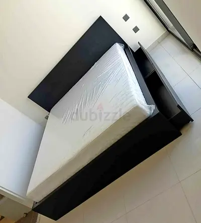 Ikea Malm bed with mattress king size