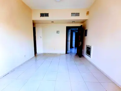 Affordable 1BHK front of road , muwaileh school area for family only with central AC