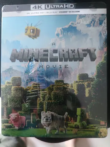 4K Blu-ray Steelbook Minecraft Brand New Factory Sealed