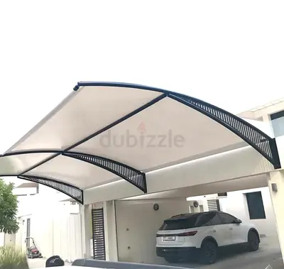 Double Carport Shade Canopy - Modern Polycarbonate Awning