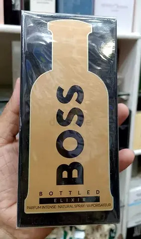Boss bottled elixir parfum intense natural spray