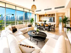 Furnished 3-Bedroom + Maid | Full Burj Khalifa View | Corner Unit