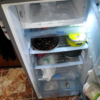Small single-door refrigerator in Good condition