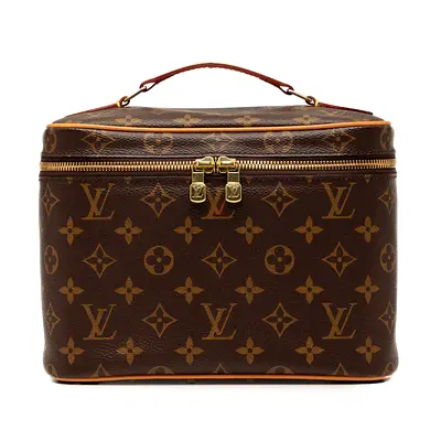 Louis Vuitton Monogram Vanity Case / Cosmetic Train Case