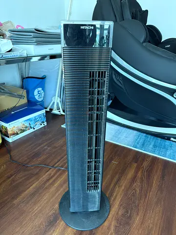 Used Hitachi Tower Fan - Slim Oscillating Stand Fan